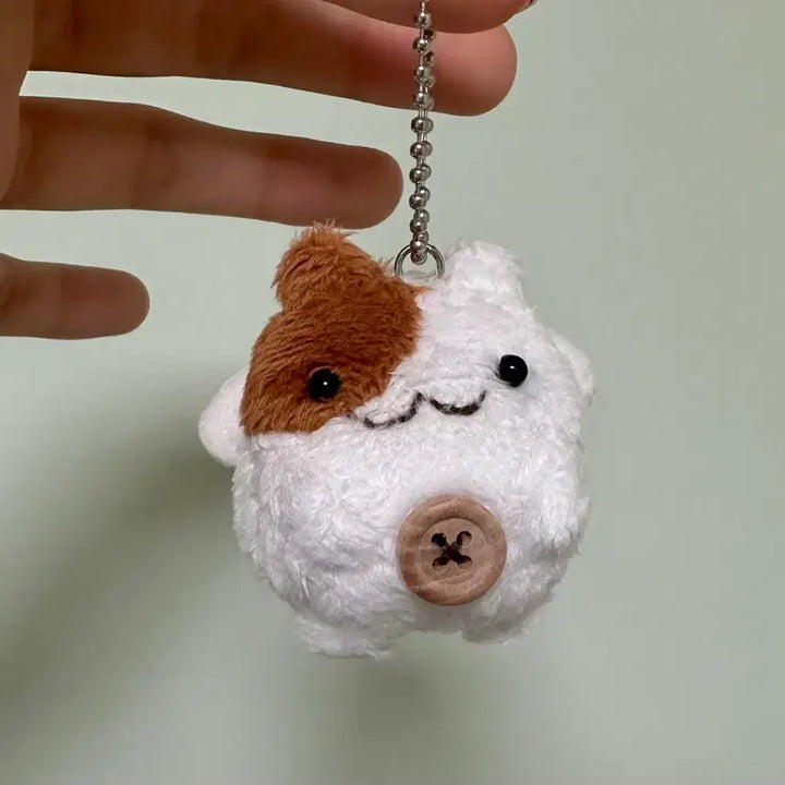 [BUNJANG] Doobu Handmade Button Fairy Hamster Doll (Mini Size) / 두부 핸드메이드 단추요정햄찌 똥사이즈