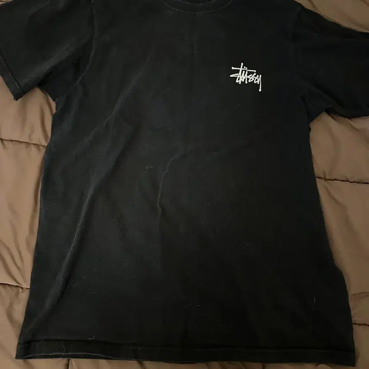 [BUNJANG] Stussy Black T-Shirt / 스투시 블랙 반팔 티셔츠