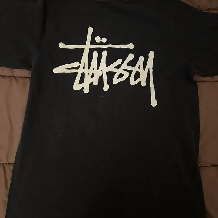 [BUNJANG] Stussy Black T-Shirt / 스투시 블랙 반팔 티셔츠