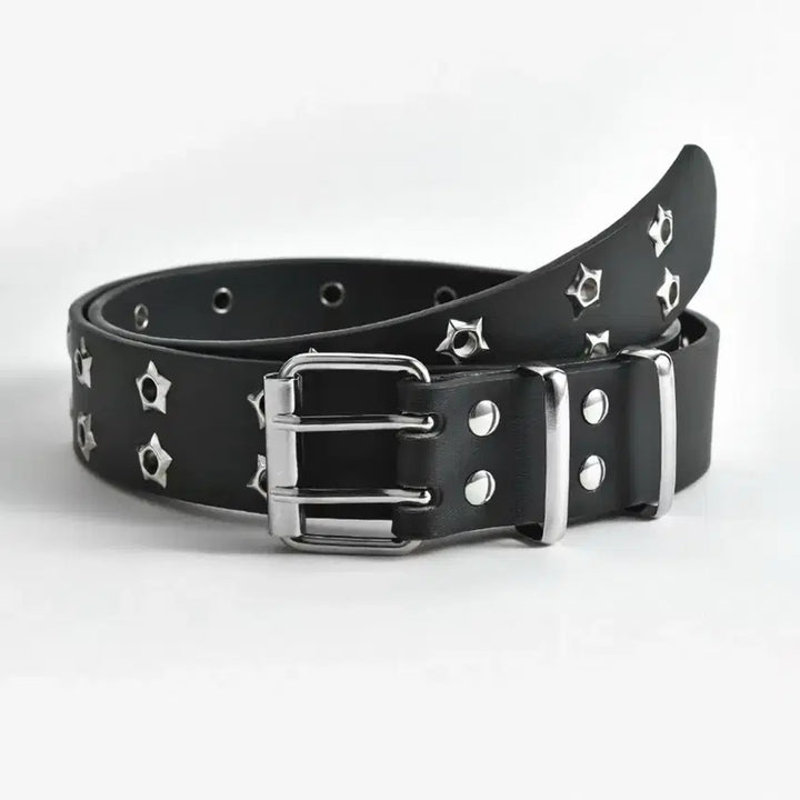 [BUNJANG] Y2K Star Cubic Belt (Set of 2) / [2개] 빈티지 y2k 벨트 별모양 큐빅