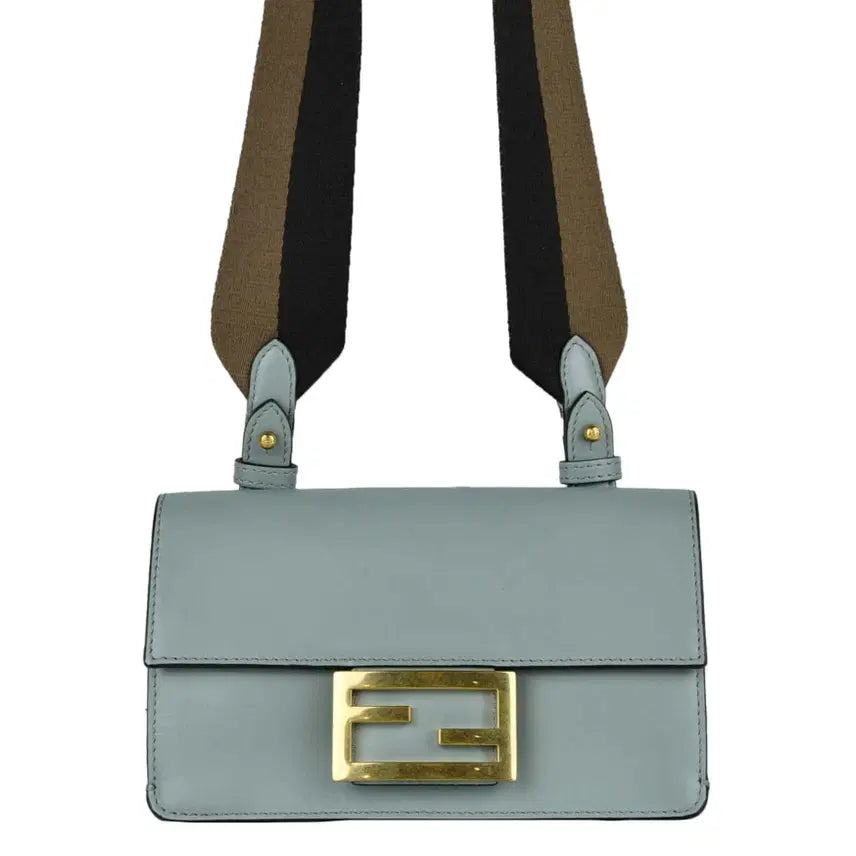 [BUNJANG] Fendi Mini Flat Baguette Crossbody Bag / 미니 펜디 플랫 바게트 크로스백