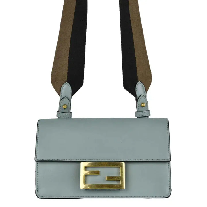 [BUNJANG] Fendi Mini Flat Baguette Crossbody Bag / 미니 펜디 플랫 바게트 크로스백