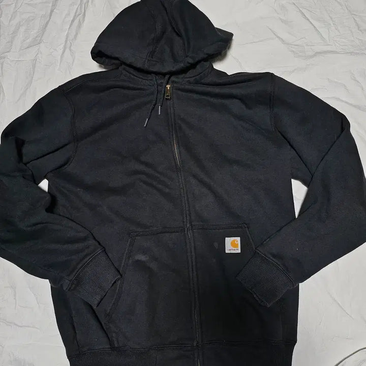 [BUNJANG] Carhartt Rain Defender Light Fleece Full-Zip Hoodie Black M / 칼하트 레인디펜더 약기모 후드집업 블랙 M