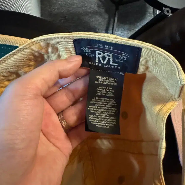 [BUNJANG] RRL Twill Baseball Cap / RRL 더블알엘 트윌 볼캡