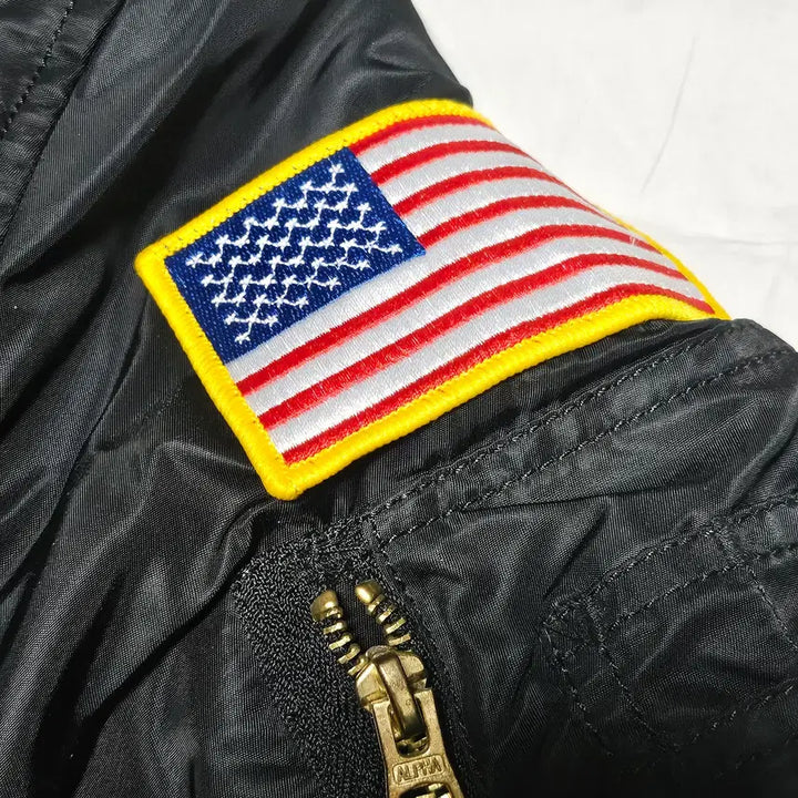 [BUNJANG] Alpha Industries NASA MA-1 Bomber Jacket Black XS / 알파인더스트리 NASA MA-1 봄버 자켓 블랙 XS
