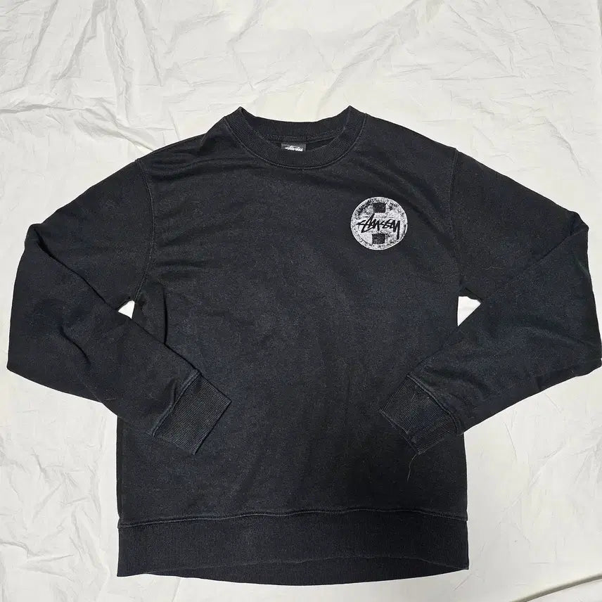 [BUNJANG] Stussy Dot Stamp Sweatshirt / 스투시 닷 스탬프 맨투맨 스웻셔츠 S