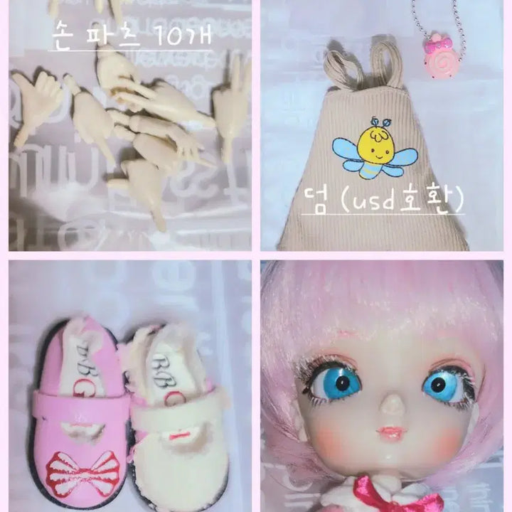[BUNJANG] BBgirl Ball-Jointed Doll with Custom Repainted Face and Eyes / 비비걸 BBgirl 관절인형