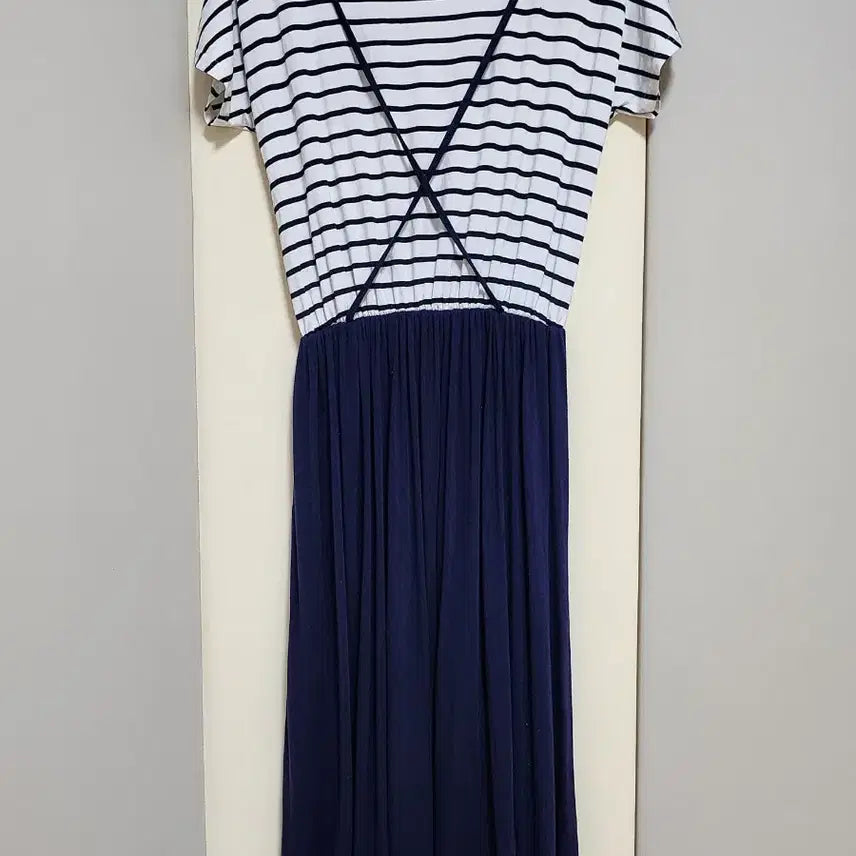 [BUNJANG] Stripe Strap Dress / 스트라이프 멜빵 원피스