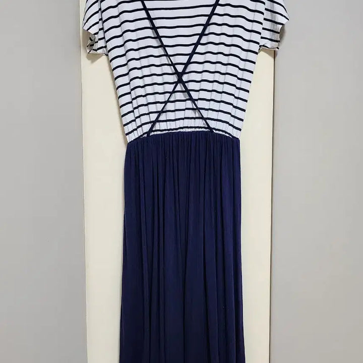 [BUNJANG] Stripe Strap Dress / 스트라이프 멜빵 원피스