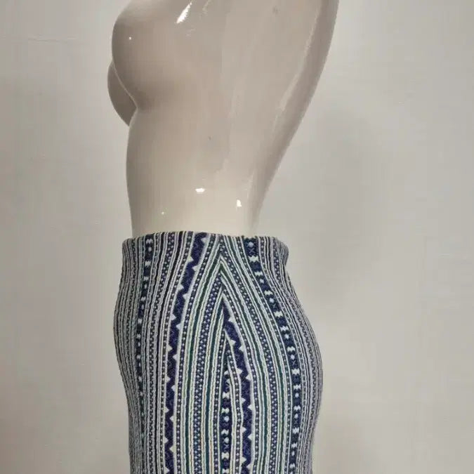 [BUNJANG] Zara Striped Midi Skirt Size S / 자라 스트라이프 스커트 S 사이즈