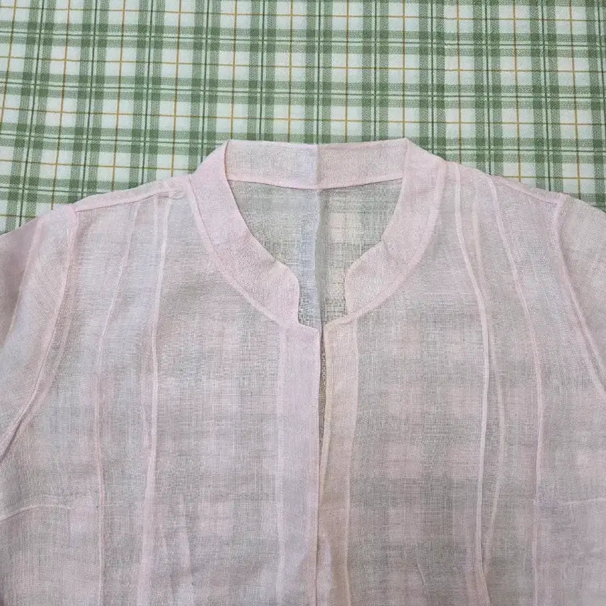 [BUNJANG] Linen Bolero Shirt / 3ㅡ모시 볼레로   셔츠ㅡ55ㅡ66