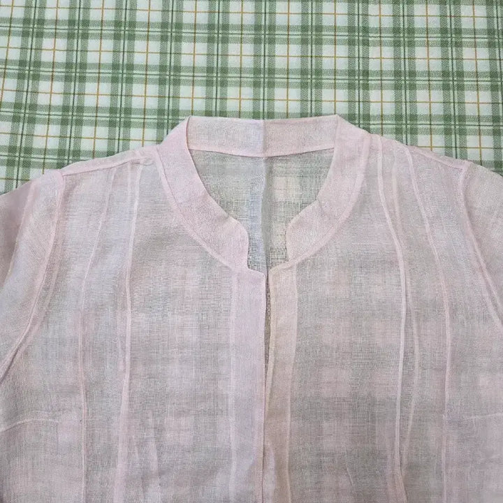 [BUNJANG] Linen Bolero Shirt / 3ㅡ모시 볼레로   셔츠ㅡ55ㅡ66