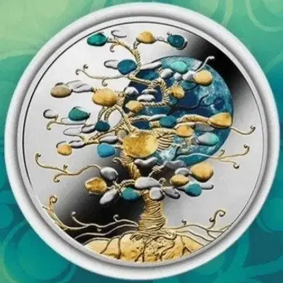 [BUNJANG] 2026 Niue 1 oz Tree of Luck Citrine Silver Coin / 2026 니우에 1온스 시트린 트리 오브럭 은화