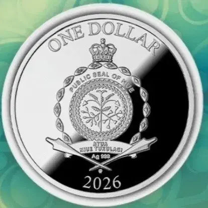[BUNJANG] 2026 Niue 1 oz Tree of Luck Citrine Silver Coin / 2026 니우에 1온스 시트린 트리 오브럭 은화