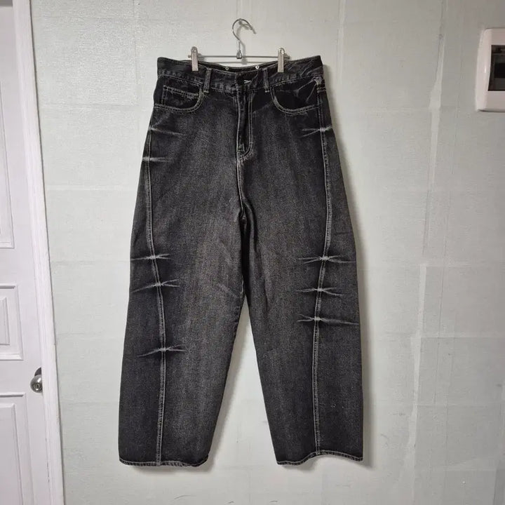 [BUNJANG] Maison Minette Finch Wind Denim Pants / 메종미네드 핀치 윈드 데님 48