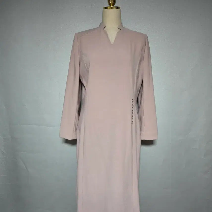 [BUNJANG] Long Pink Dress (Size 77) / 77 프로그램 연핑크 롱원피스