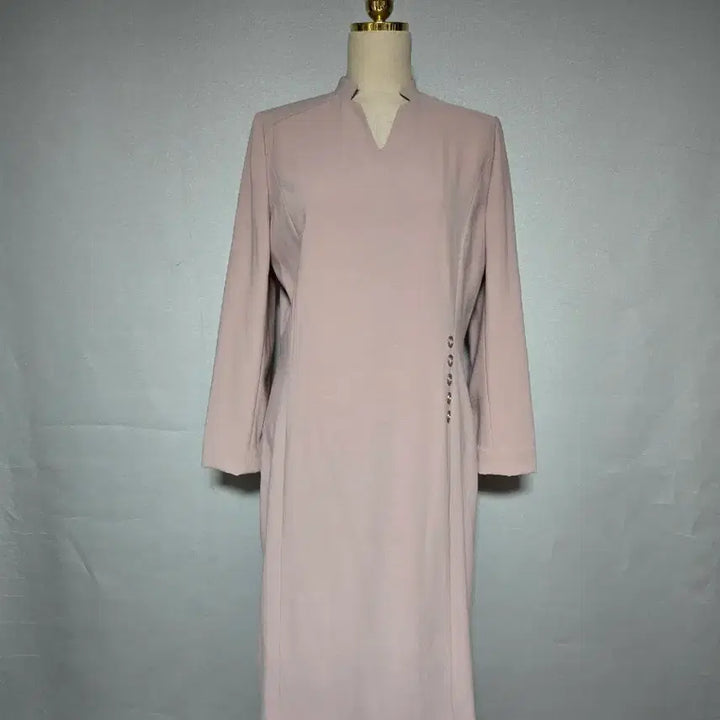 [BUNJANG] Long Pink Dress (Size 77) / 77 프로그램 연핑크 롱원피스