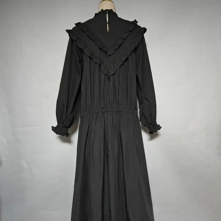 [BUNJANG] Jucy Judy Frill Long Dress / 쥬시쥬디 프릴 롱원피스