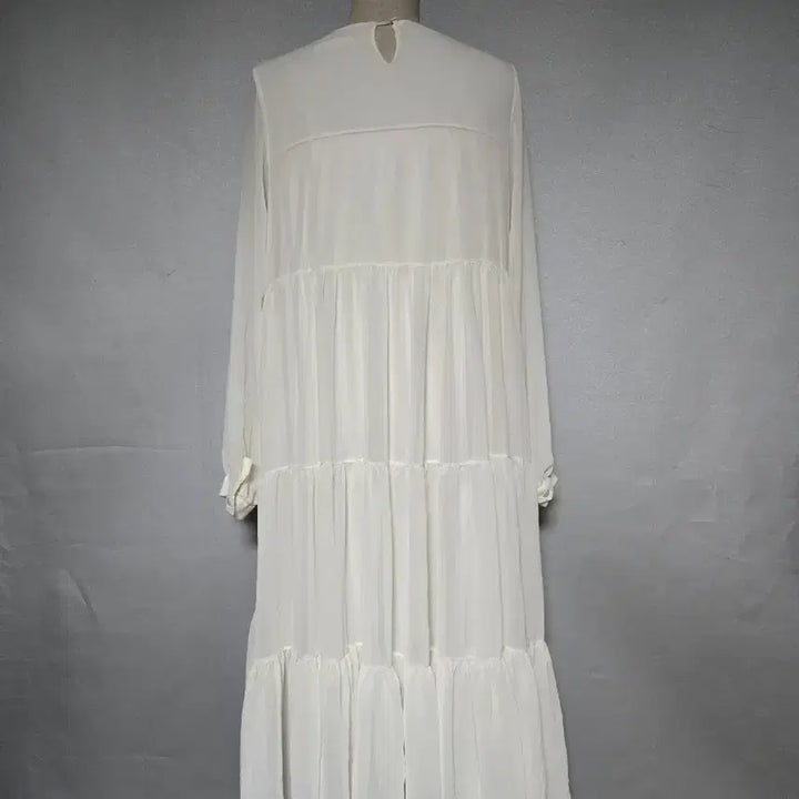 [BUNJANG] Aloha Tiered Long Dress / 알로하 티어드 롱원피스