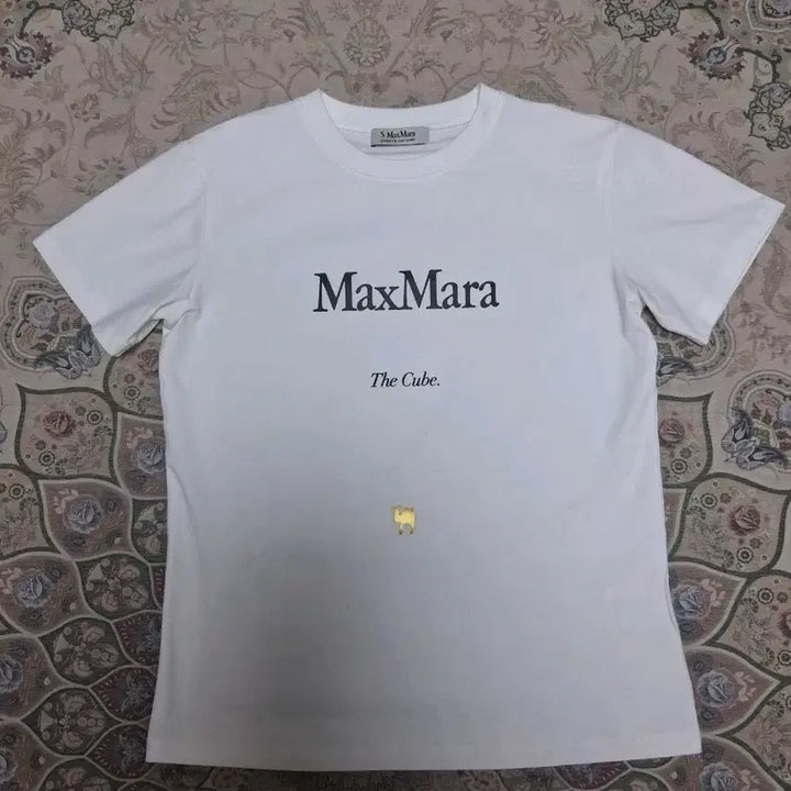 [SOLD OUT] 막스마라 큐브 반팔 티셔츠 화이트