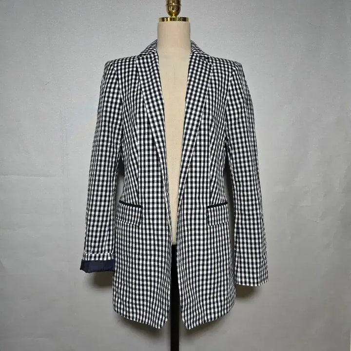 [BUNJANG] Tommy Hilfiger Embossed Check Jacket / 타미힐피거 엠보 체크 자켓