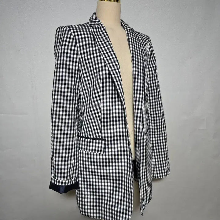 [BUNJANG] Tommy Hilfiger Embossed Check Jacket / 타미힐피거 엠보 체크 자켓