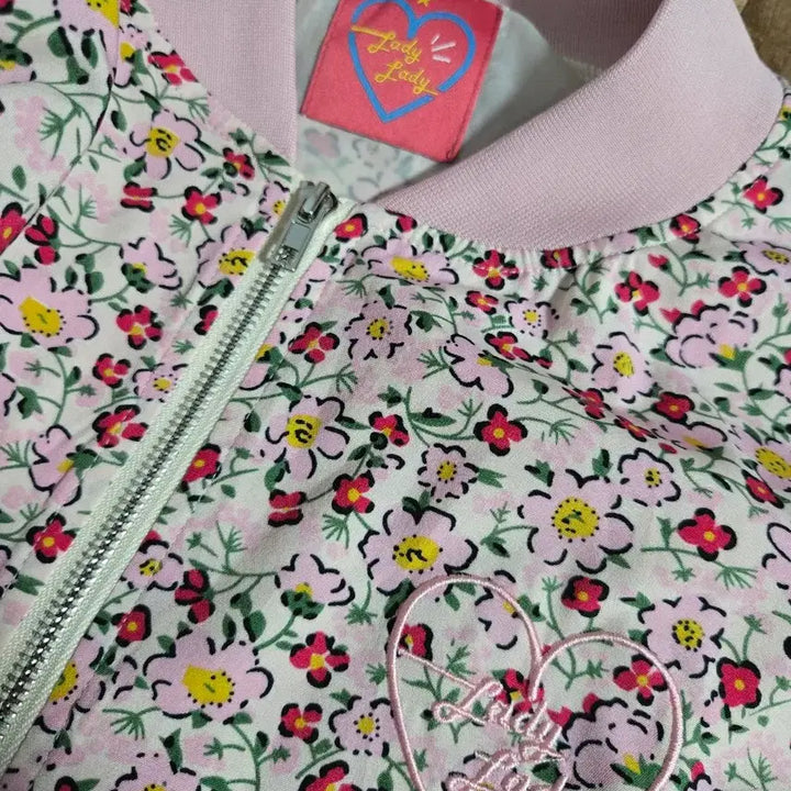 [BUNJANG] Lady Lady Flower Blouson / 레이디레이디 플라워 블루종