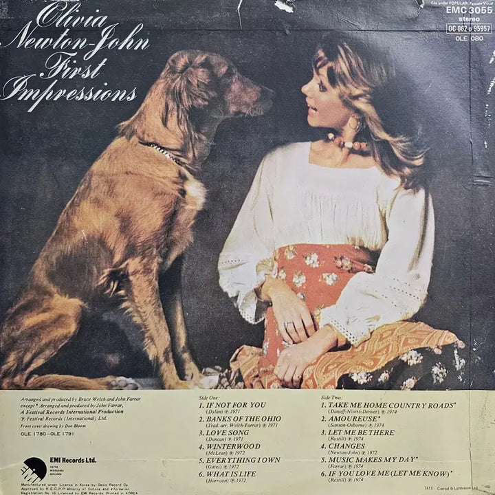[BUNJANG] Olivia Newton-John First Impressions LP / 올리비아 뉴튼존 First Impressions LP