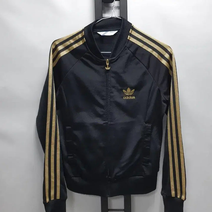 [BUNJANG] Adidas Superstar Track Top Black Gold / 아디다스 져지 슈퍼스타 트랙탑 블랙 골드 검금 85
