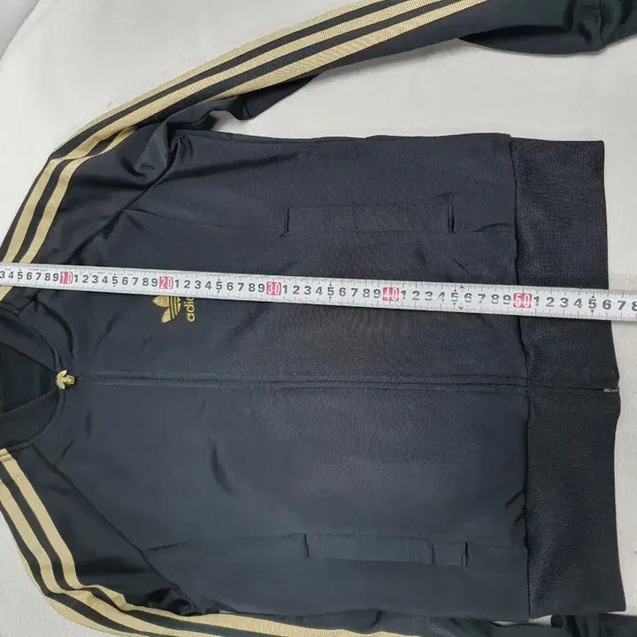 [BUNJANG] Adidas Superstar Track Top Black Gold / 아디다스 져지 슈퍼스타 트랙탑 블랙 골드 검금 85
