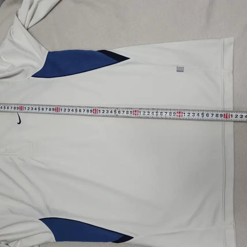 [BUNJANG] Nike Dri-FIT Long Sleeve Polo Shirt White / 나이키 긴팔 카라티 드라이핏 테니스 폴로티 화이트 L