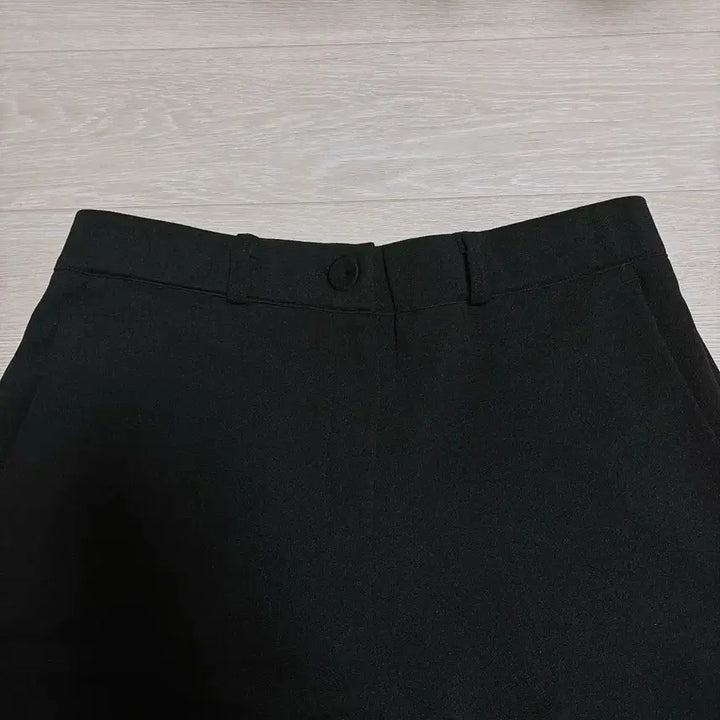 [BUNJANG] Stretch Black Bootcut Slacks Pants - L / 스판 블랙 부츠컷 슬랙스 바지 L