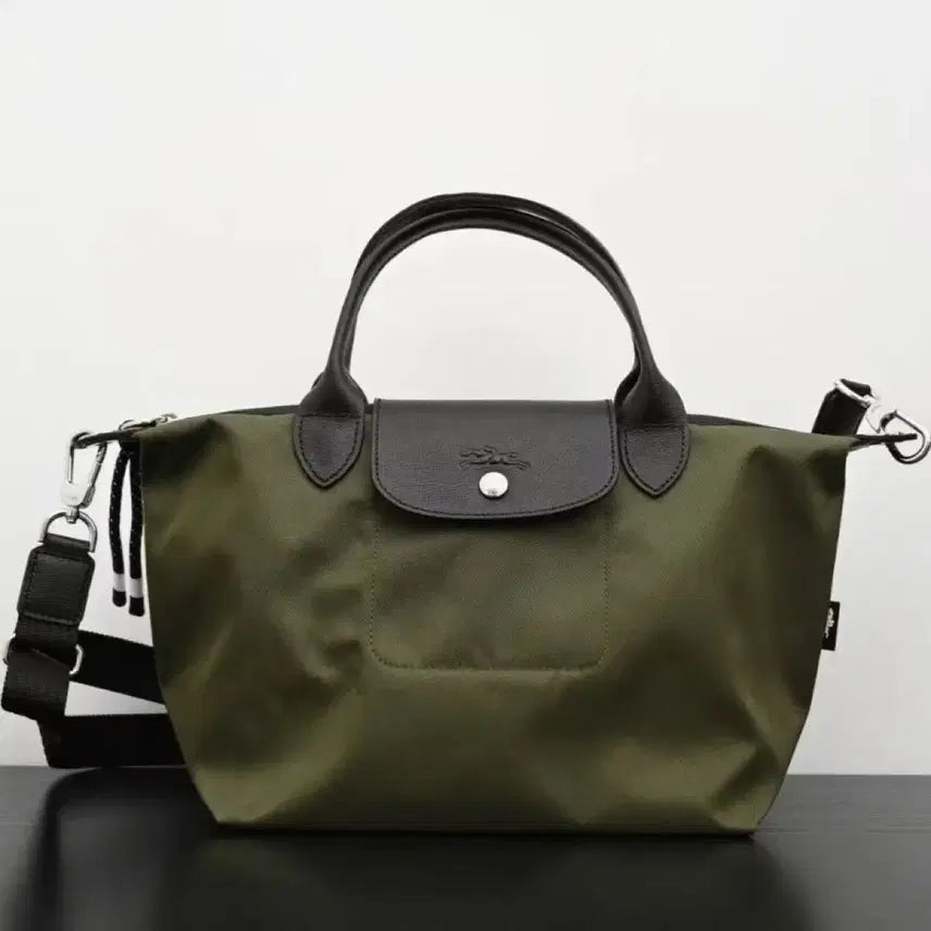 [BUNJANG] Longchamp Le Pliage Green Shoulder Bag / 롱샴 르 플리아쥬 그린 숄더백