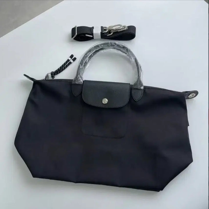 [BUNJANG] Longchamp Le Pliage Black Shoulder Bag / 롱샴 르 플리아쥬 블랙 숄더백