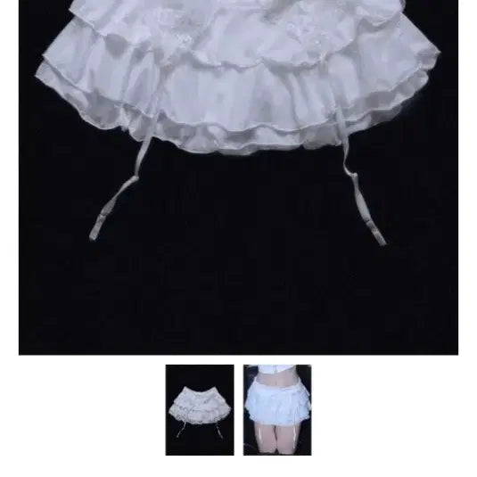 [BUNJANG] Angelic Virgins Lace Garter Skirt / Angelic Virgins 엔젤릭버진스 레이스 가터 스커트