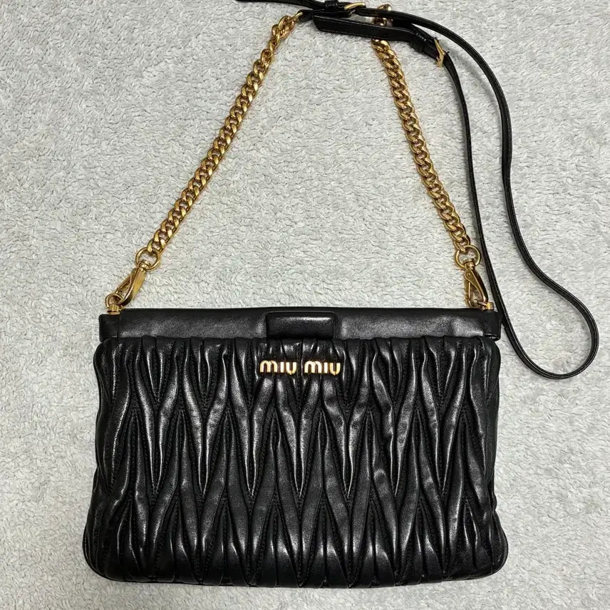 [BUNJANG] Miu Miu Matelassé Chain Bag 5BH356 / (정품)미우미우 마틀라세 체인백 5BH356