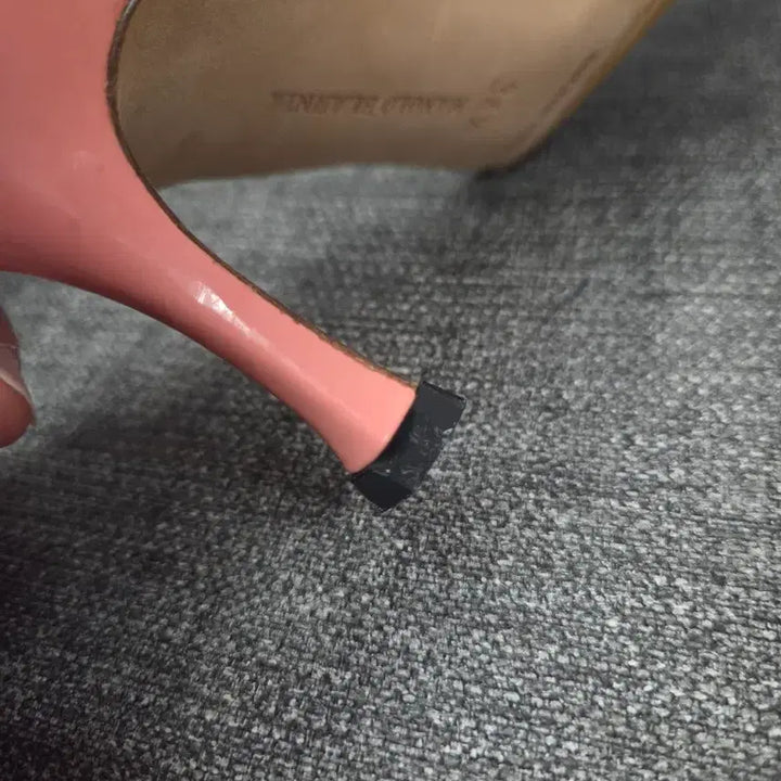 [BUNJANG] Manolo Blahnik Pink Slingback Shoes Size 34.5 (220-225mm) / 마놀로 블라닉 핑크 슬링백 34반(220-25)