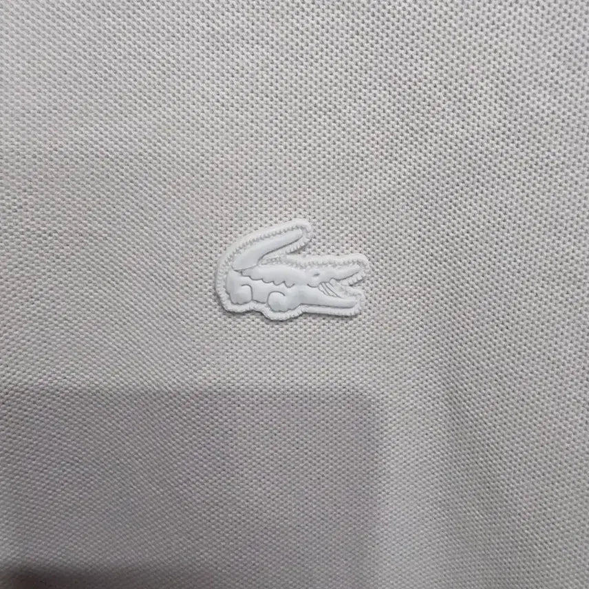 [BUNJANG] Lacoste Beige Short Sleeve Polo Shirt / [110]라코스테 베이지색 반팔 폴로티