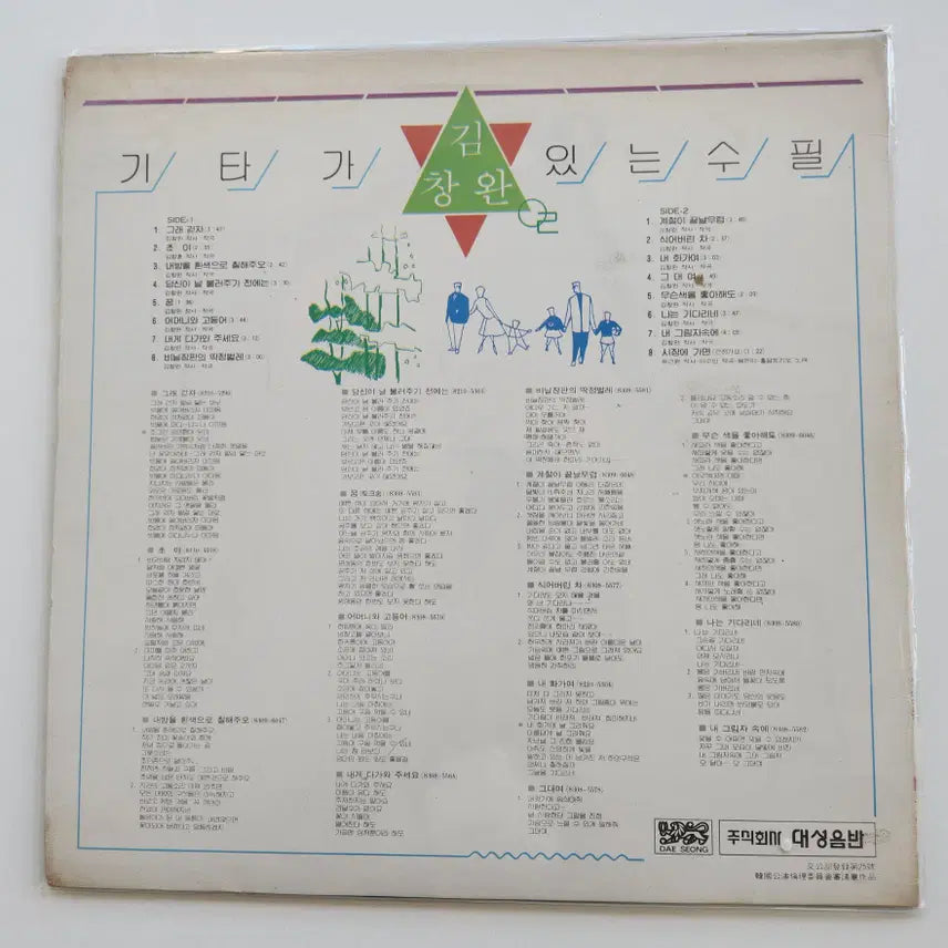[BUNJANG] Kim Chang Wan Signed LP / 김창완 (싸인반) LP / NM