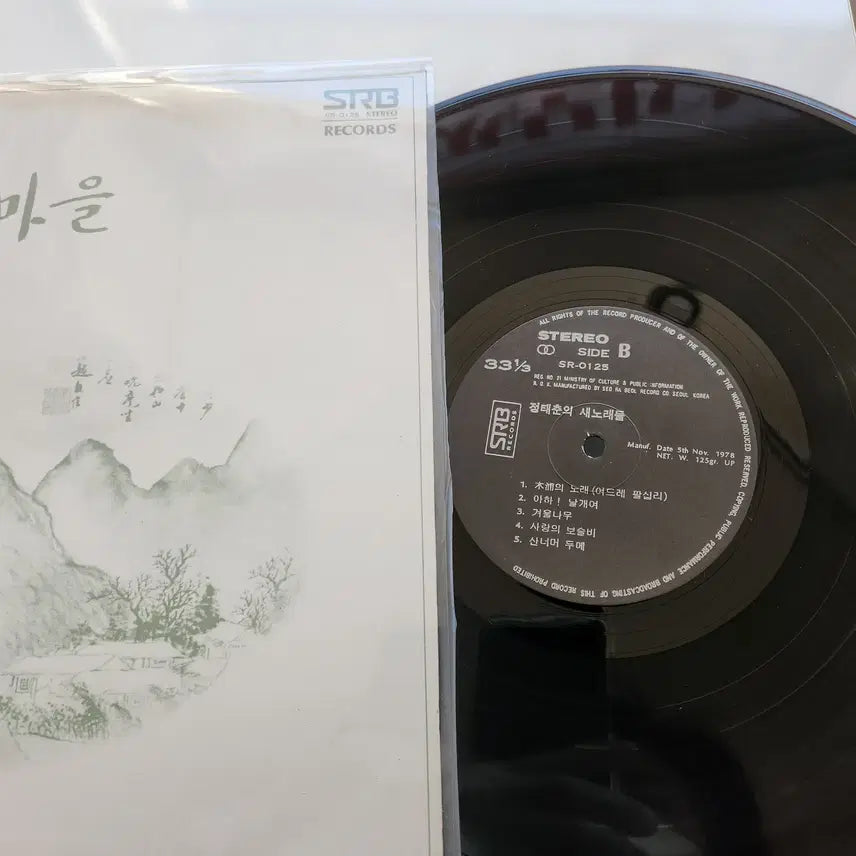 [BUNJANG] Jeong Tae Chun New Songs LP - Mint Condition / 정태춘의 새노래들 LP / MINT