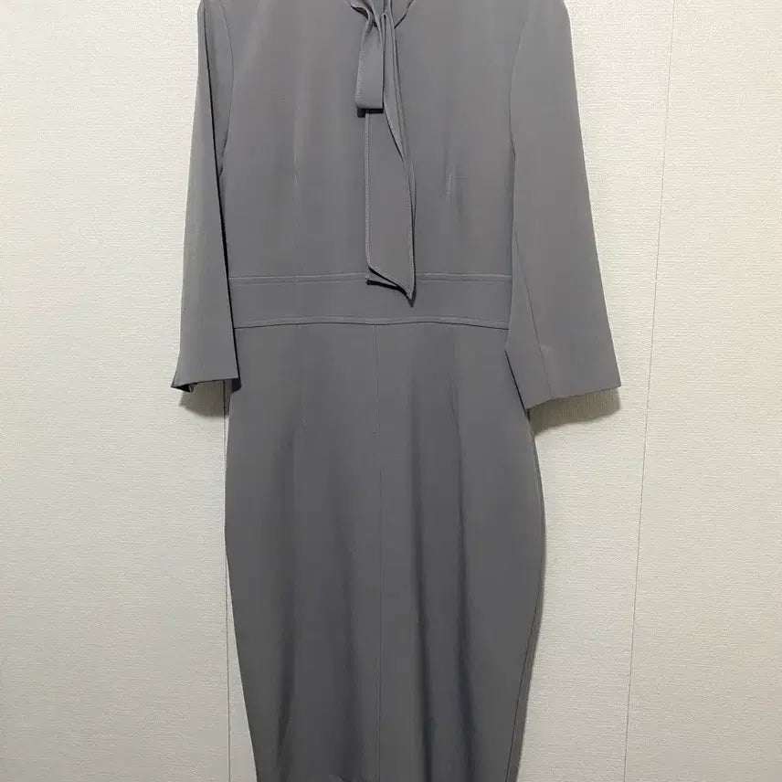 [BUNJANG] Nymph Ribbon Tie One-Piece Dress / 님프 리본타이 원피스
