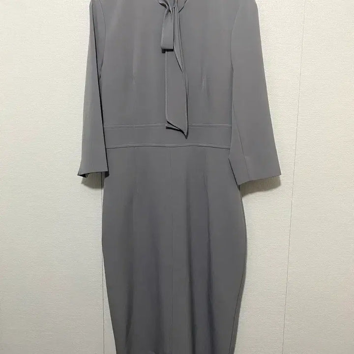 [BUNJANG] Nymph Ribbon Tie One-Piece Dress / 님프 리본타이 원피스