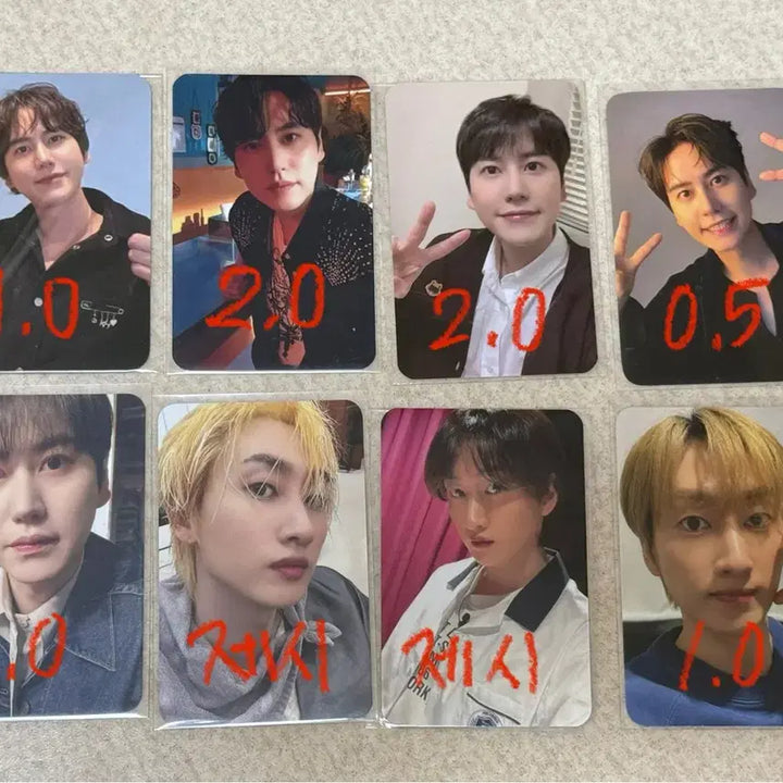 [BUNJANG] Super Junior Kyuhyun Eunhyuk Photocard Bundle Set / 슈주 규현 은혁 포카 양도