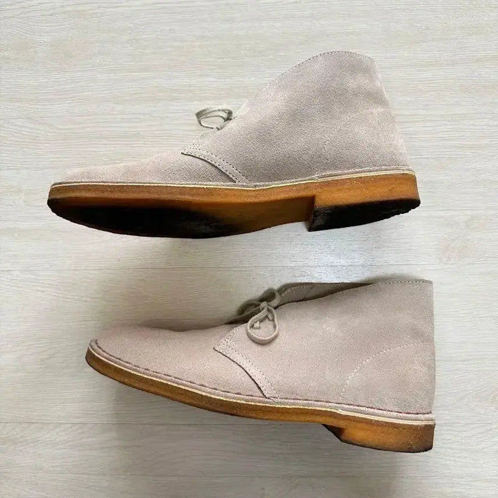 [BUNJANG] Clarks Desert Boots Sand Beige / 클락스 데저트 부츠 샌드베이지 275 ( US 9.5 )