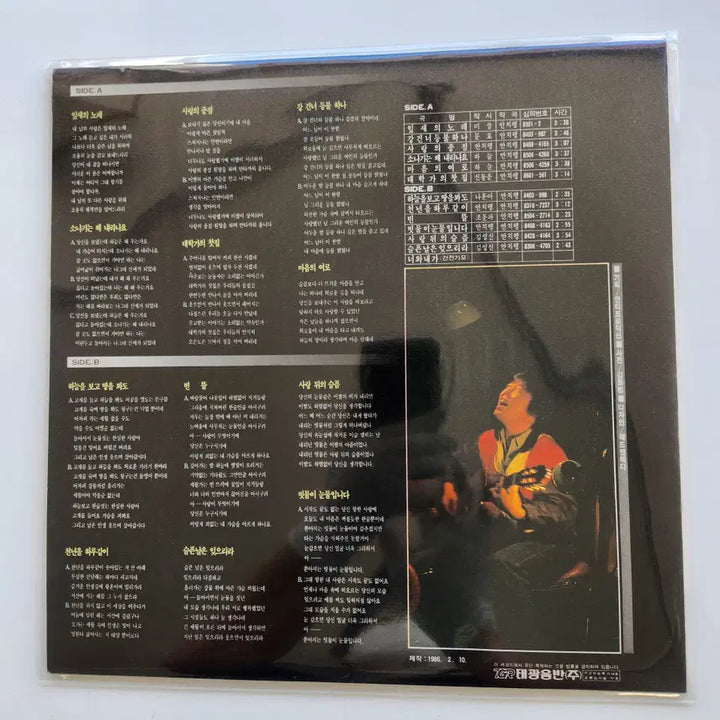 [BUNJANG] Choi Heon LP Record / 최헌 LP / MINT