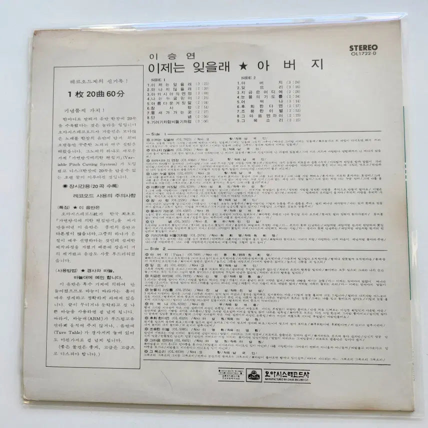 [BUNJANG] Lee Seung Yeon LP / 이승연 LP / MINT