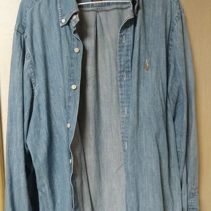 [BUNJANG] Polo Ralph Lauren Chambray Classic Fit Denim Shirt L / 폴로 샴브레이 청남방 클래식핏 L