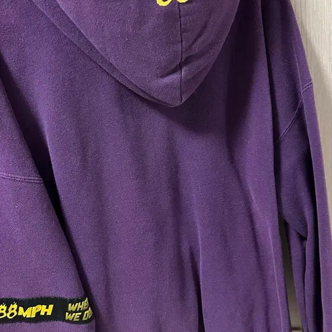[BUNJANG] 88MPH Purple Hoodie / 88MPH 퍼플 후드티