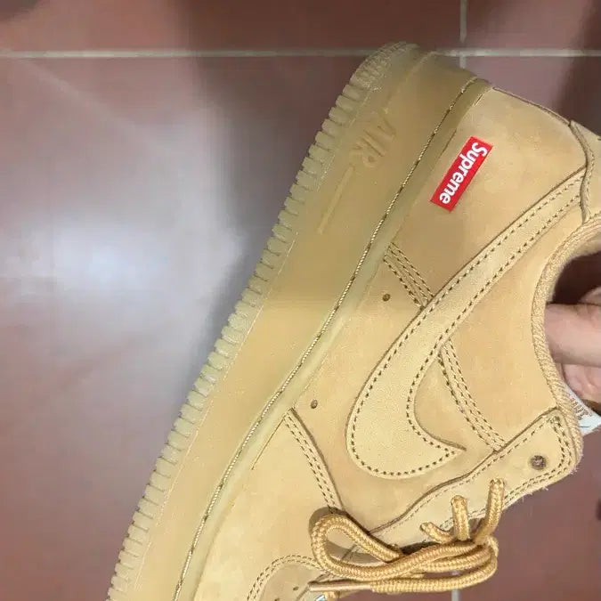[BUNJANG] Nike Air Force 1 Supreme Flax / 나이키 에어포스1 슈프림 Flax 플랙스