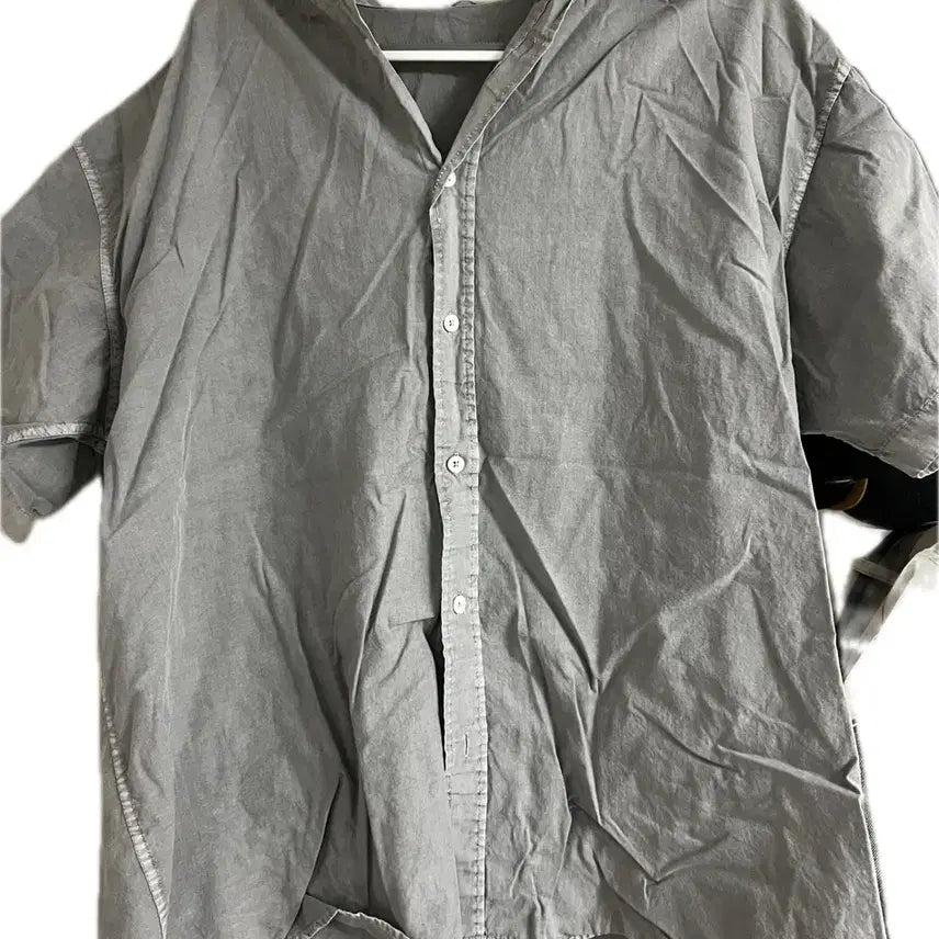 [BUNJANG] New Chief Chic Pigment Washing Light Half Shirts / 뉴치프시크 pigment washing light half shirts